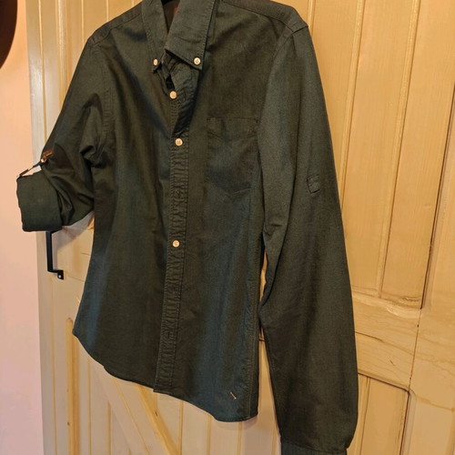 Scotch and Soda long-sleeve shirt like new, cypress color