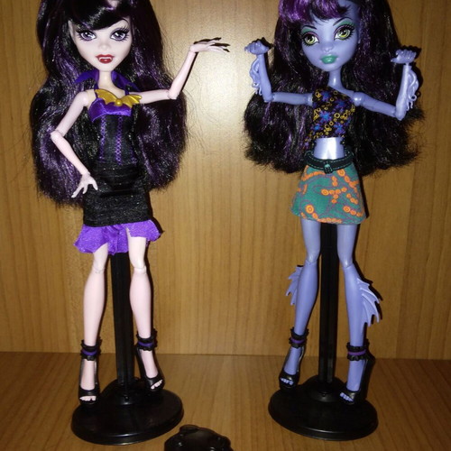 Monster High 2012 Create-A-Monster starter pack vampire & sea monster like new
