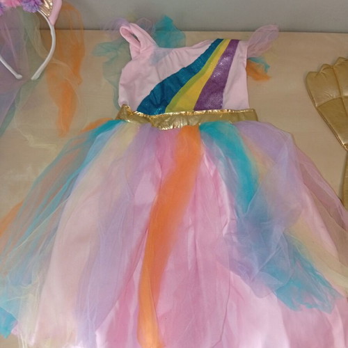 Unicorn 1007 Carnival Costume Size 6 like new by Clown Republic
