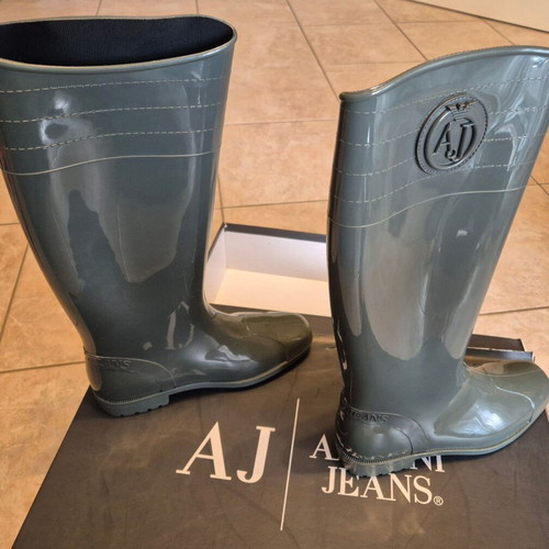 Armani Jeans rain boots new, size 37