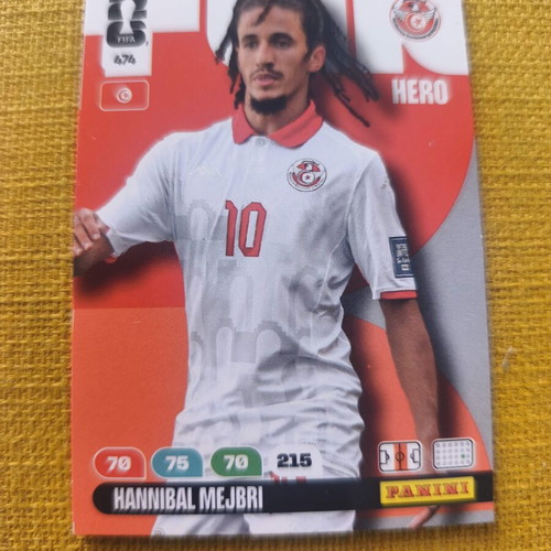 Panini FIFA World Cup 2026 Adrenalynxl Card Hannibal Mejbri 474 new