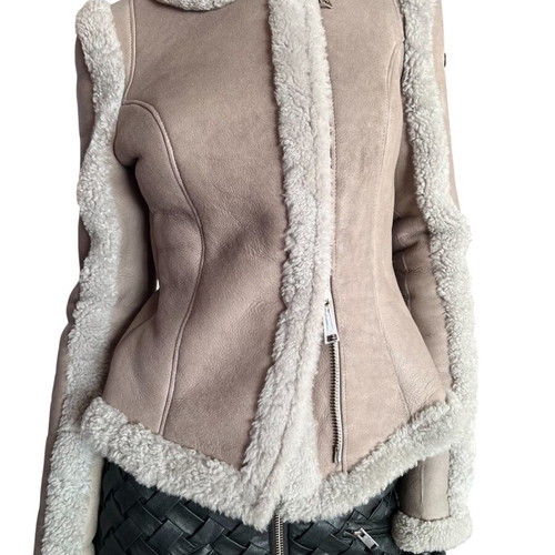 Philipp Plein Sheepskin Jacket size S like new, gray