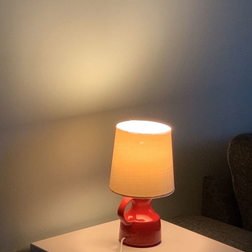 Vintage ceramic lamp Kaiser Germany used