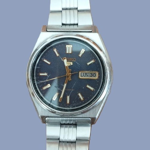 Seiko 5 Automatic men's watch like new, silver