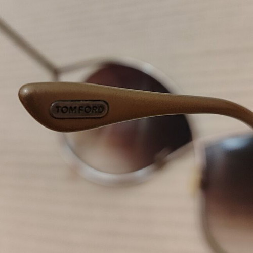 Tom Ford Miranda FT0130 oversized butterfly sunglasses, brown