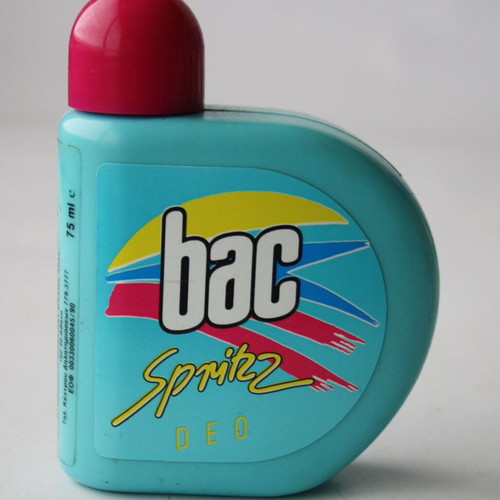 Bac Spritz Deo 75ml vintage 80's new Schwarzkopf West Germany