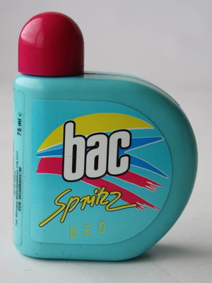 Bac Spritz Deo 75ml vintage 80's new Schwarzkopf West Germany
