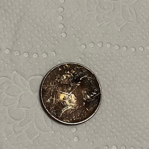 USA quarter dollar used 2004