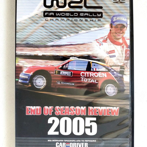 WRC End of Season Review 2005 DVD new, Car and Driver