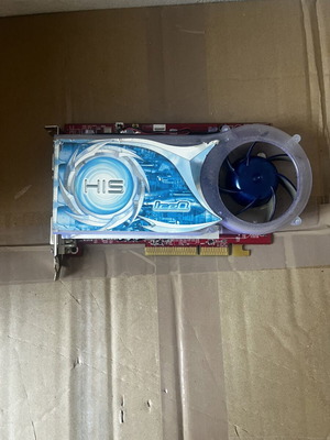 X1600 Pro IceQ AGP graphics card used, rare collector's item