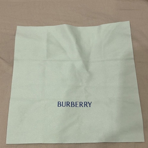 Burberry glasses cleaning cloth, white, unused