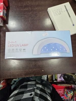 Nail lamp new with 2-in-1 LED/UV lamps