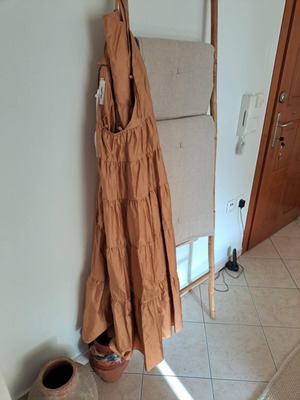 Φόρεμα Ioanna Kourbela καινούργιο, μέγεθος large, μπεζ πορτοκαλί