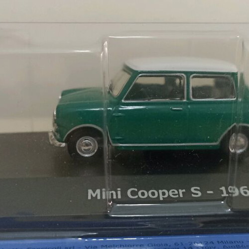 Unforgettable Cars Mini Cooper S 1967 1:43 model new