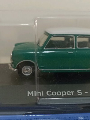 Αξέχαστα Αυτοκίνητα Mini Cooper S 1967 1:43 μινιατούρα καινούργιο