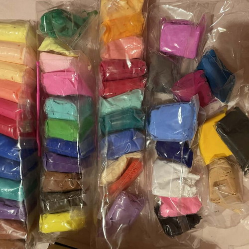 Plasticine new, sealed packages