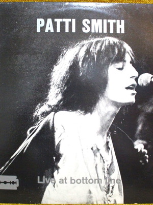 Patti Smith Live At Bottom Line LP used, German edition