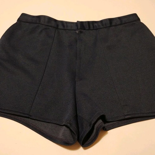 Lacoste men's vintage 80s shorts used, dark blue, size 4