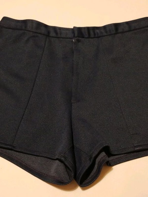 Lacoste men's vintage 80s shorts used, dark blue, size 4