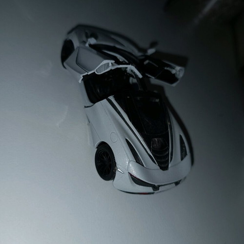 McLaren 720S toy car new, decorative, white