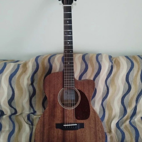 Harley Benton CLA-15MCE SolidWood guitar with Elixir Attune strings 11/52