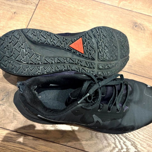 Nike Air Zoom Pegasus 39 Shield running shoes, size 41, black