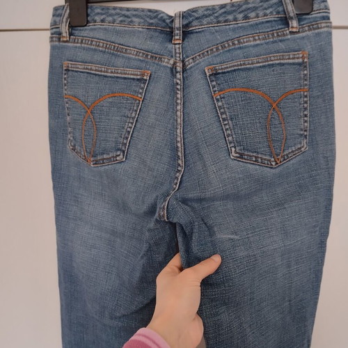 Sergio Valante mid rise vintage jeans like new, blue