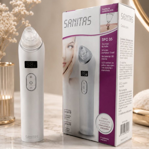 Sanitas SFC 35 Facial Pore Cleaning Device new