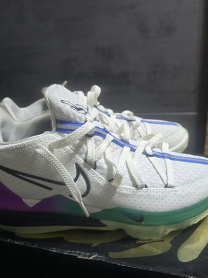 Nike LeBron XVII Low "Spruce Aura" sneakers size 43 new