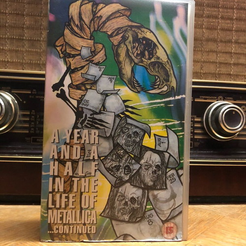 Metallica A Year And A Half In The Life Of… Part2 DVD like new