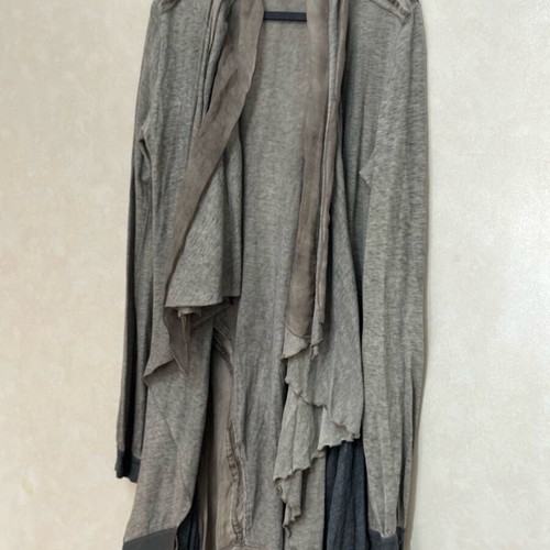 High cardigan new, gray, size M