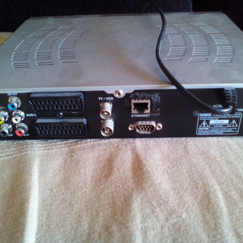 Satellite Set Televes dish with 2 digital receivers like new