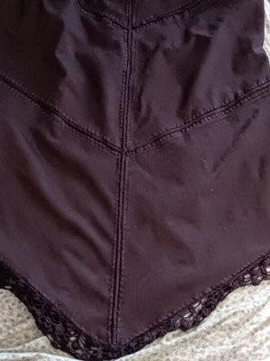 Inspire plus size winter skirt, brown, 5XL / 50 / 22
