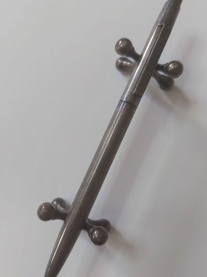 Rambold silver-plated pen used