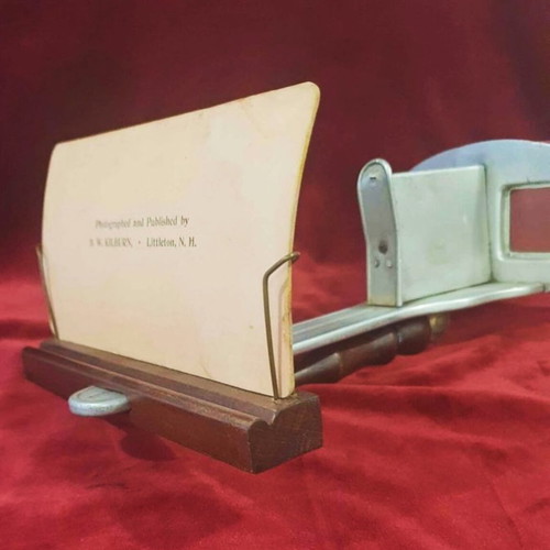 Stereoscope collectible used 1902 H. C. White Co. functional