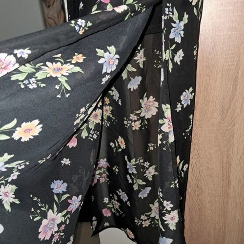 H&M long skirt with floral print