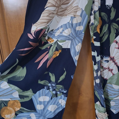 Women's printed zip culottes one size new