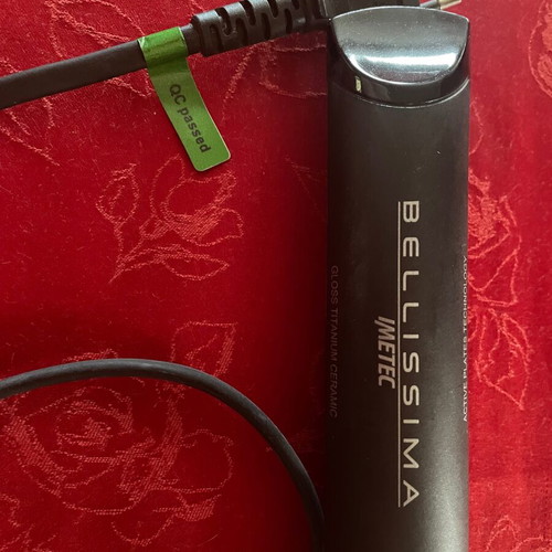 Bellissima Imetec gloss titanium ceramic professional hair straightener with thermo control new