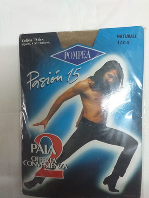 Καλσόν Pompea 15 den καινούργιο, πακέτο 4 συσκευασιών, μέγεθος S