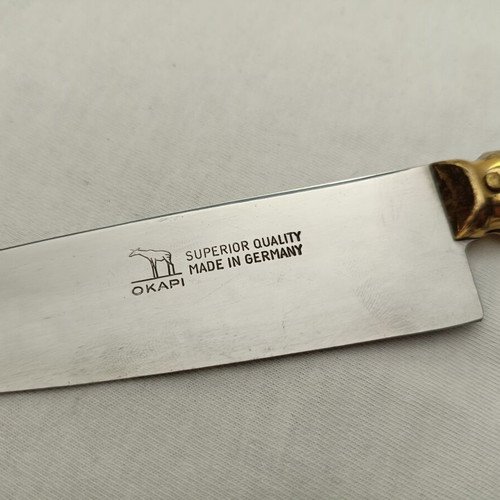 Okapi Chef Knife Vintage Germany Bakelite Handle New