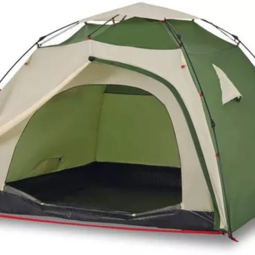 VidaXL Automatic Igloo Camping Tent Green for 4 People 326x260x175cm