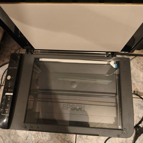 Epson Stylus SX105 multifunction printer used with new inks for parts