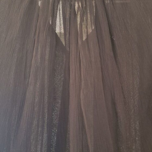 Zara black medium shirt like new with see through sleeves