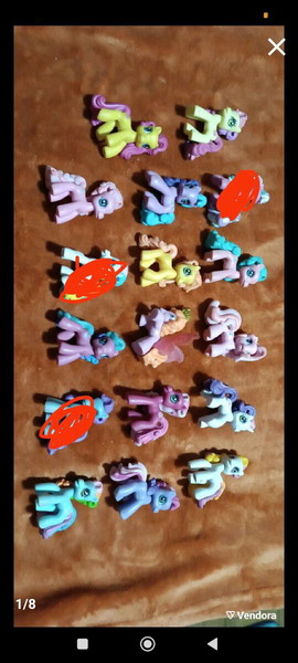 My Little Pony G3 MLP Ponyville Mini Figure Flippity Flop Toys R Us Exclusive