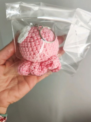 Handmade keychain charm for bag, new