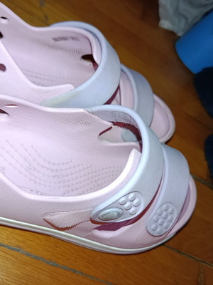 Crocs παιδικές παντόφλες για κορίτσια, πακέτο 2, ροζ, νούμερα 33-34