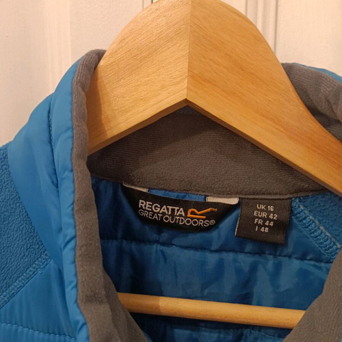 Regatta fleece medium like new, blue