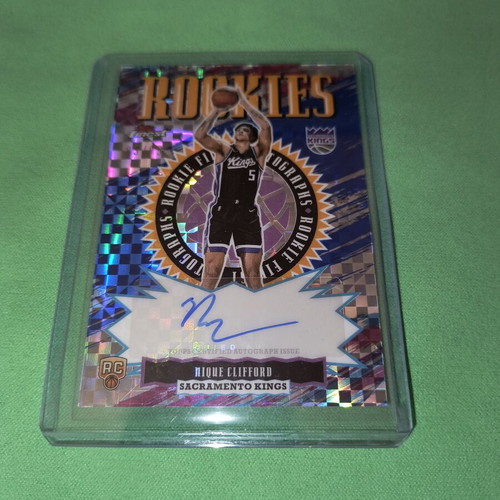 Nique Clifford RC Auto 2026 Topps Finest new