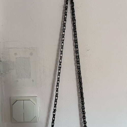 One & Only knitted shoulder bag like new, black