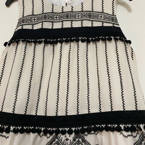 Access dress size S like new, black and white